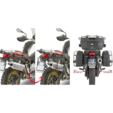 Nosač bočnih kofera GIVI BMW F 850 GS ADVENTURE (19-23) PLR5127