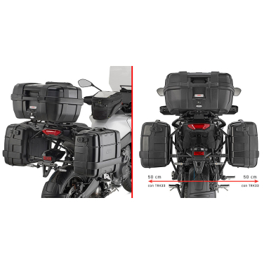 Nosač bočnih kofera GIVI Yamaha TRACER 9/GT/GT+ (25-) PLO2171MK