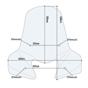 Vizir providni GIVI Honda SH 300 I (07-14) 308A