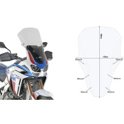 Vizir zatamnjeni GIVI Honda CRF 1100 L Africa Twin Adventure Sports (20-23) D1178ST