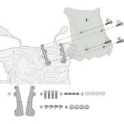 Ojačanje / nosač za vizir BMW F 750 / 800 GS (18-23) KAPPA