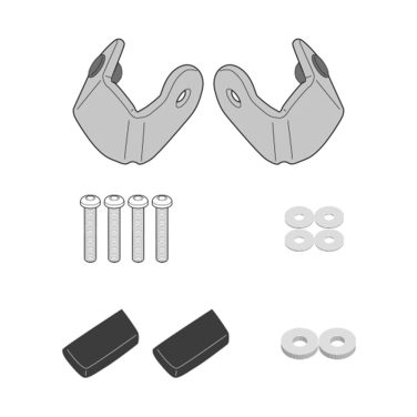 Nosač vizira GIVI BMW C 400 GT (19-23) D5132KIT