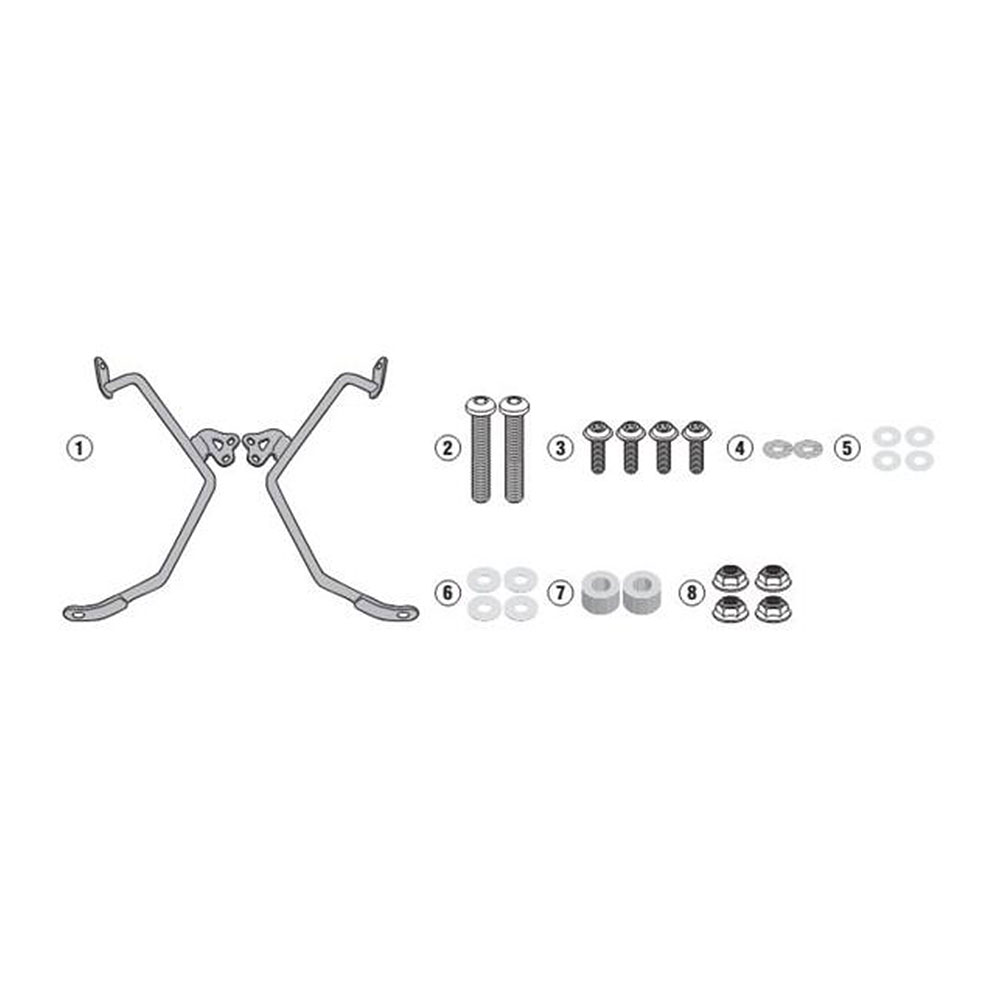 Nosač vizira Kappa HONDA CMX 500 Rebel (17-19) AL1160AK