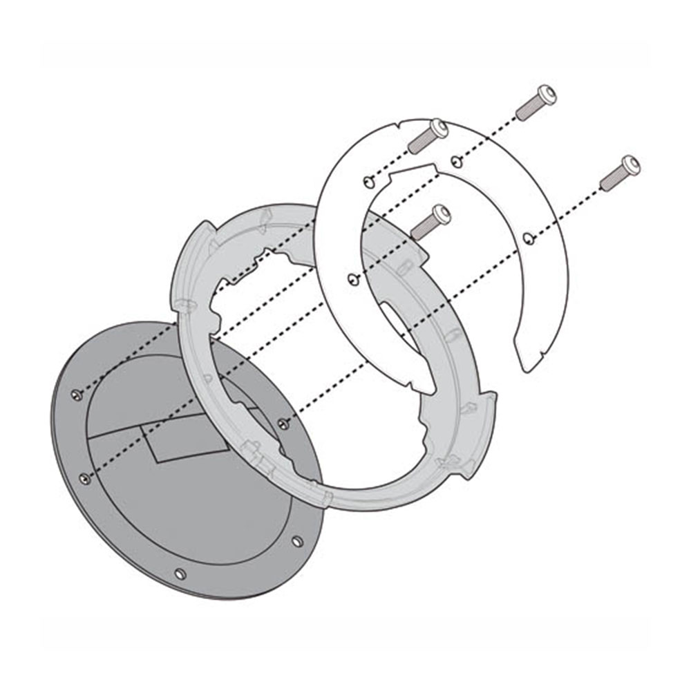 Nosač Tanklock torbe GIVI Suzuki DL 1000 V Strom (02-11) BF10