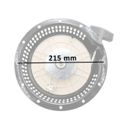 Dekla startera Kipor 186F