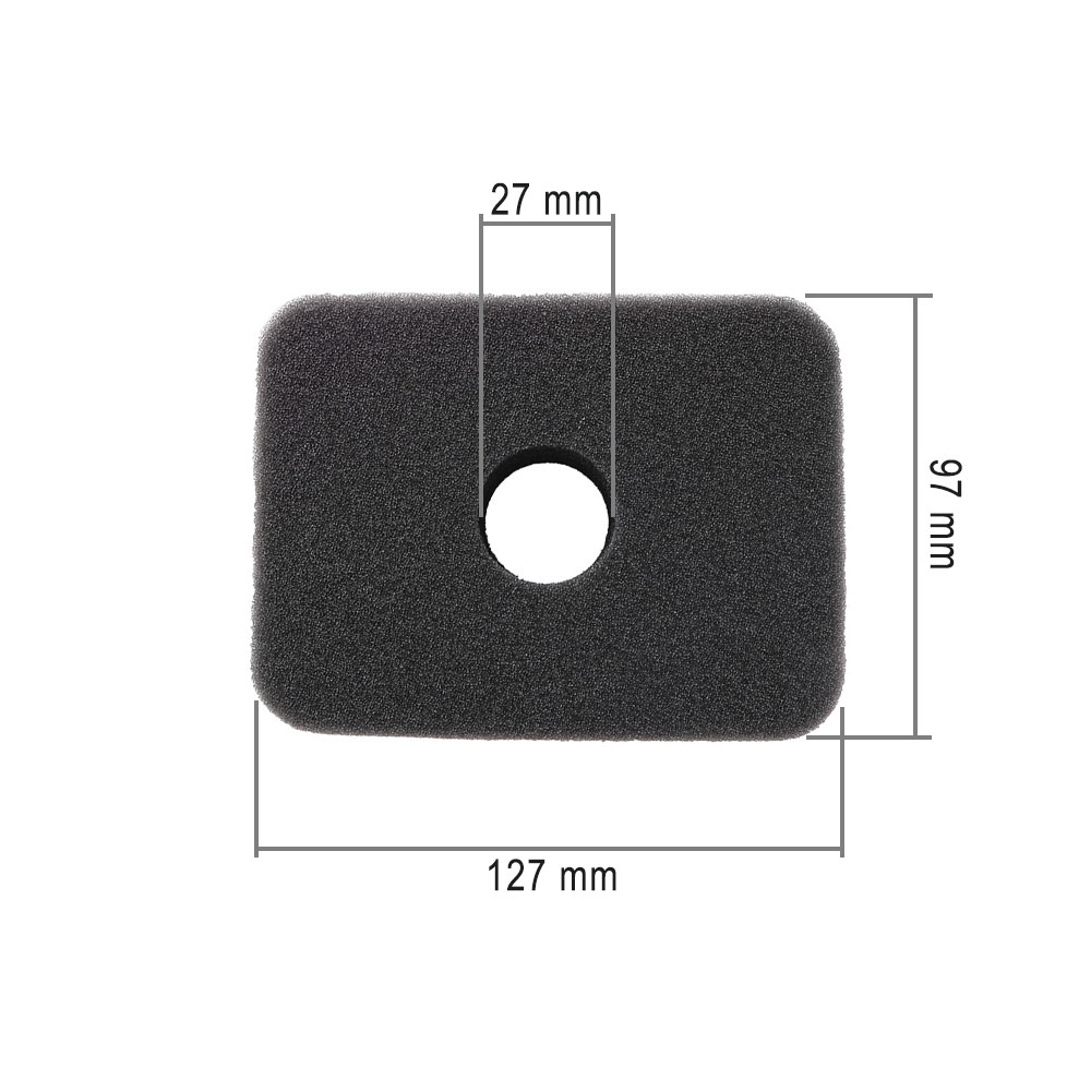 Filter vazduha Honda GX 110 120 140 160 200 ( 127x97x27 mm ) sunđer