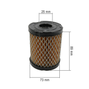 Filter vazduha TEC 4 do 7 KS ( 73x25x89 mm ) papirni okrugli