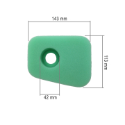 Filter vazduha B&S 2 od 5 KS ( 143x113x38 mm ) sunđerasti 27987