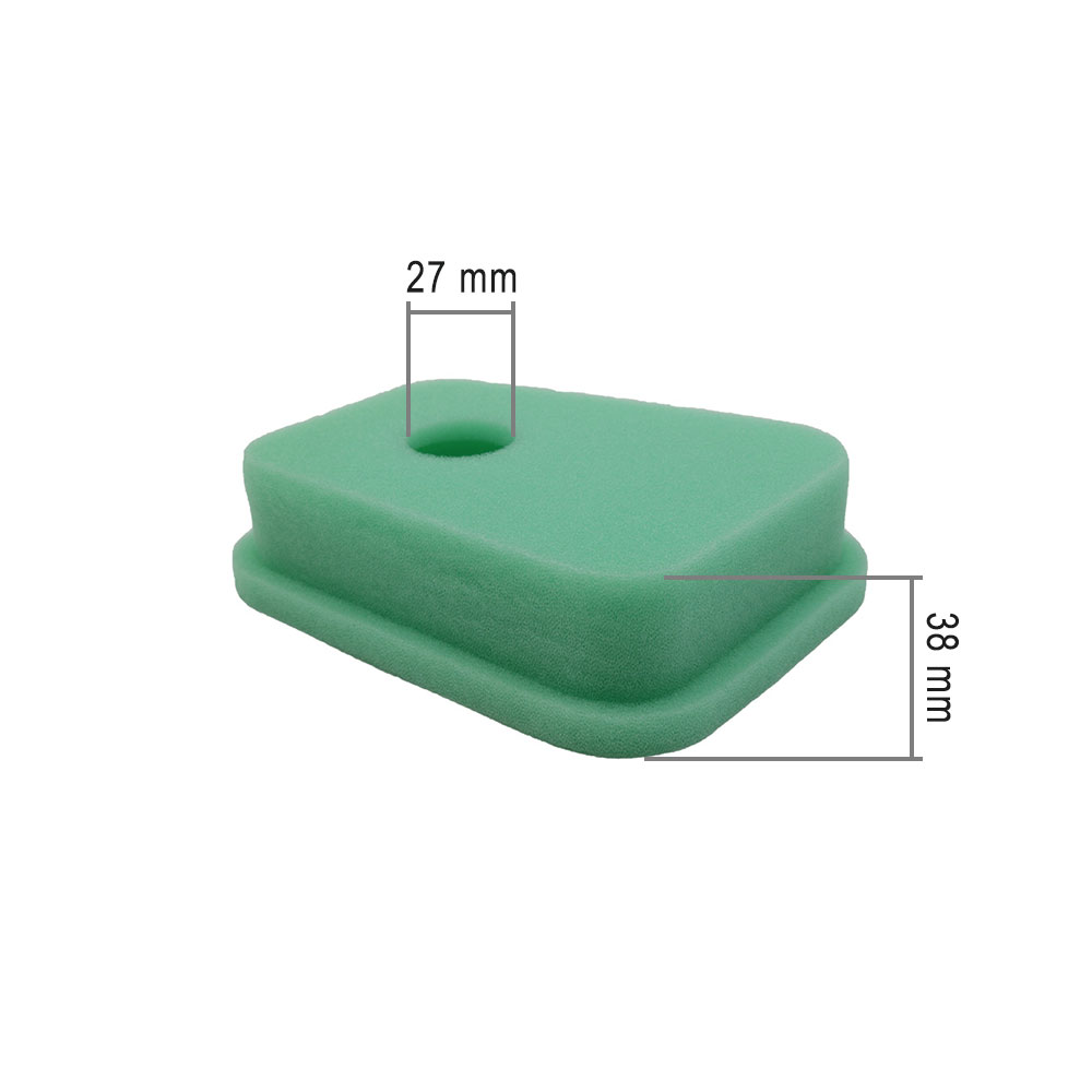 Filter vazduha B&S 2 od 5 KS ( 143x113x38 mm ) sunđerasti 27987