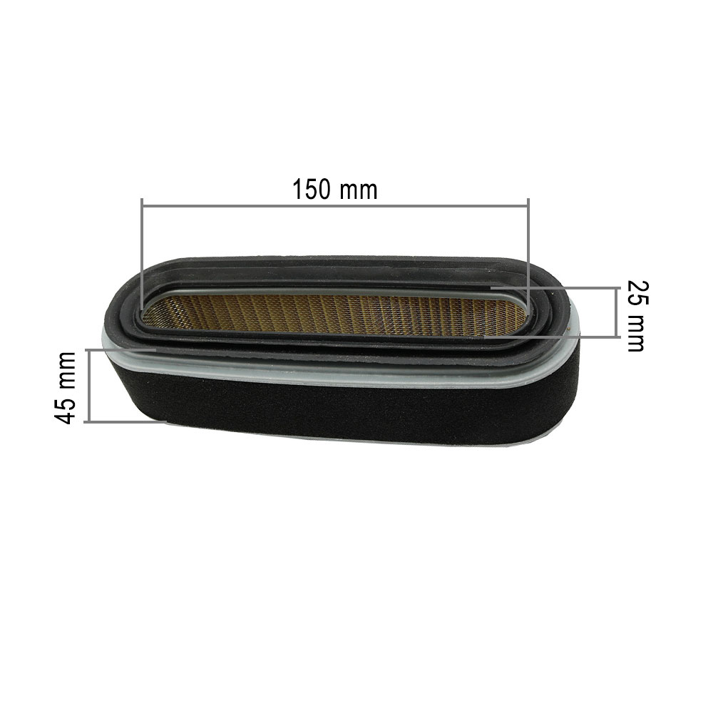Filter vazduha Honda GVX 120 140 160 ( 190x60x45 mm ) vertikalni