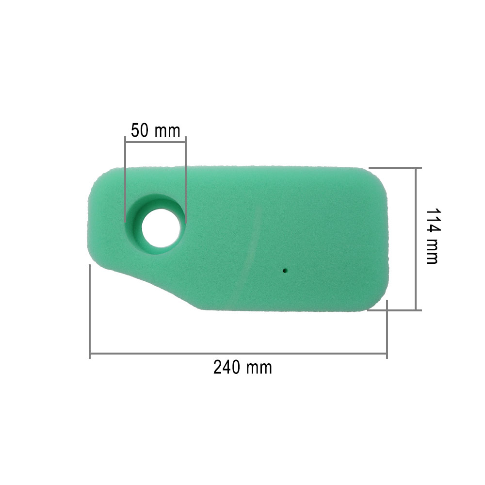 Filter vazduha B&S 10 do 11 KS ( 240x114x38 mm ) sunđerasti 270843