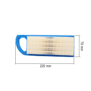 Filter vazduha B&S 14 do 17,5 KS ( 220x79x38 mm ) papirni 697014 THORP