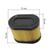 Filter vazduha TEC 5,5 KS ( 72x45x54 mm ) papirni okrugli 36745