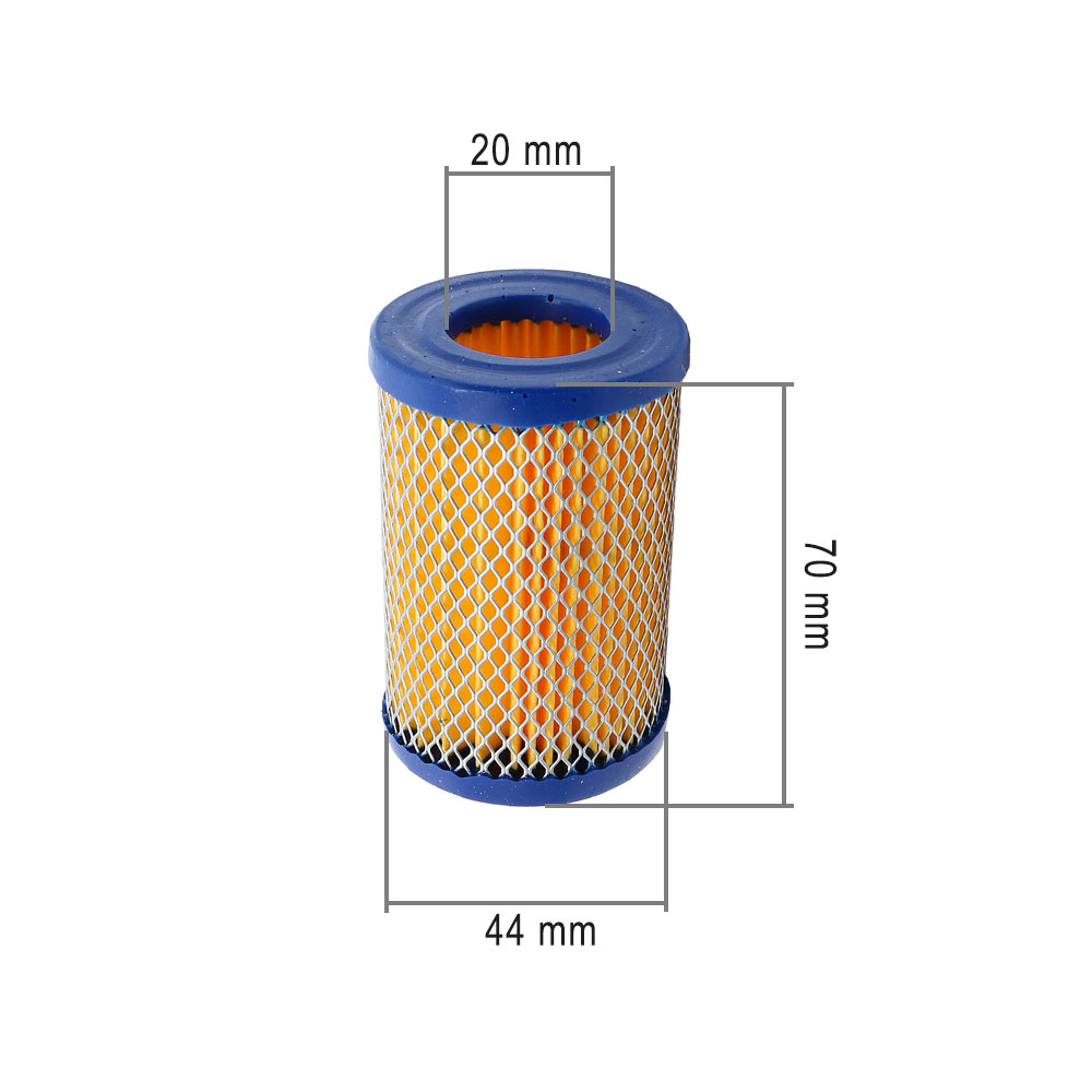 Filter vazduha TEC papirni okrugli 3,5 do 4 KS ( 44x20x70 mm ) THORP