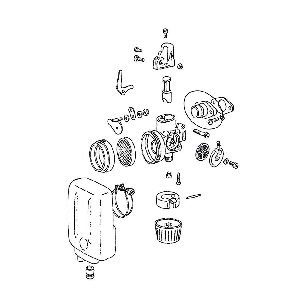 Grlo karburatora Tomos pumpe fi 18 mm