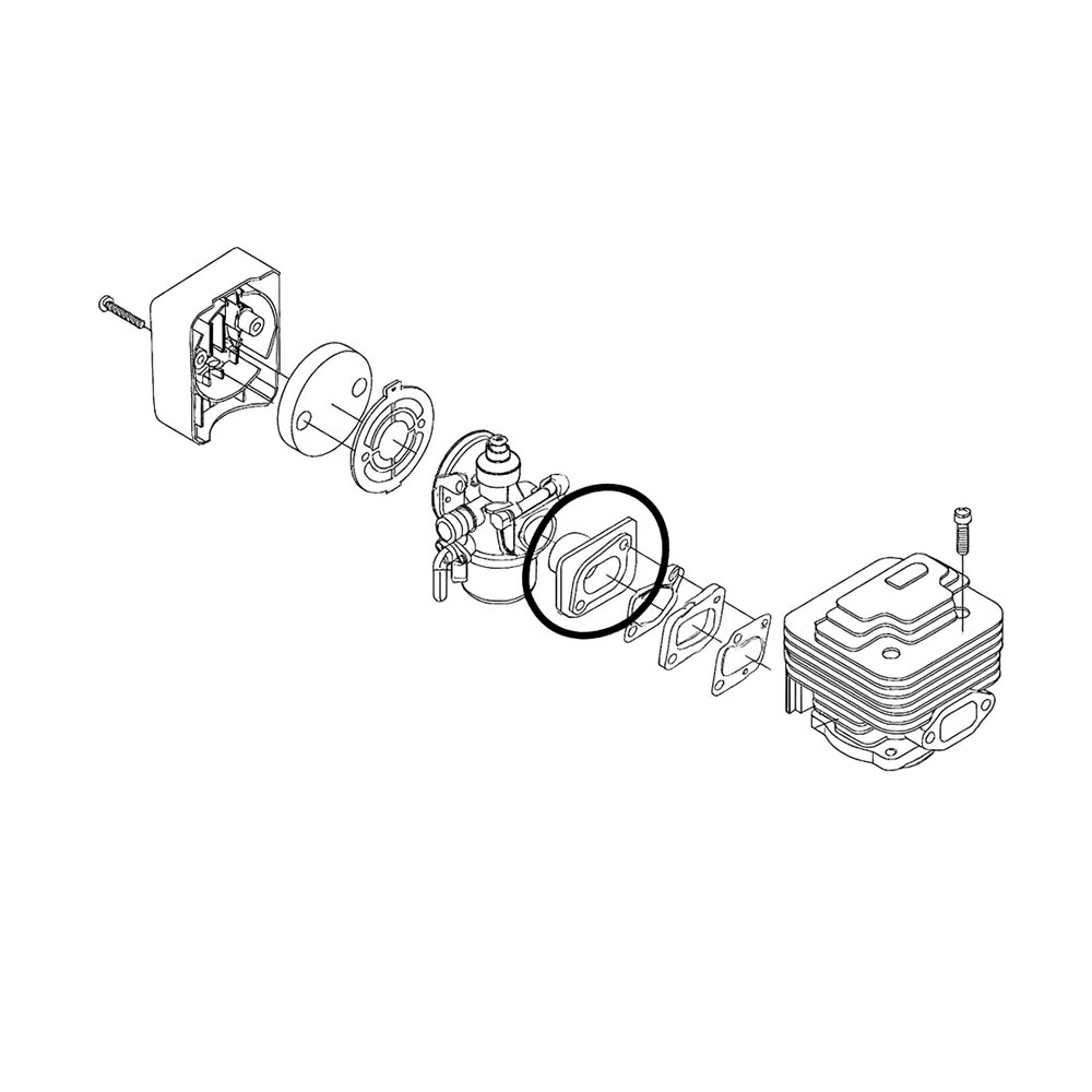 Grlo karburatora Kineski atomizeri. Villager DM 14