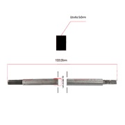 Kardan STIHL FS 80 90 100 120 130  fi 6 mm 1530 mm THORP