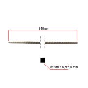 Sajla kardana Kineski trimeri Einhell Guede Stiga 840 mm četvrtka