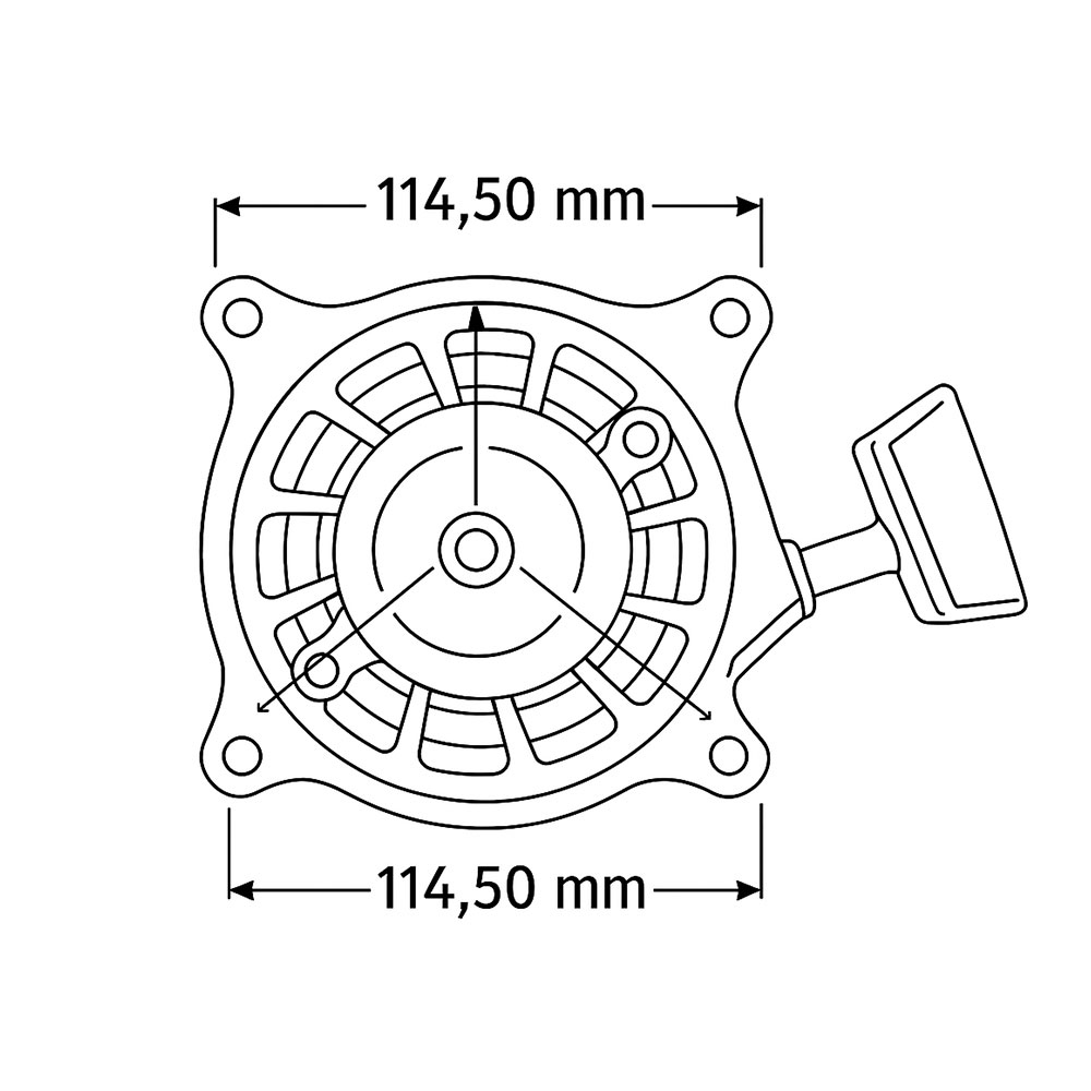 Dekla startera B&S QUANTUM 5 KS kpl