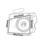 Dekla startera S 341 361 kpl  THORP
