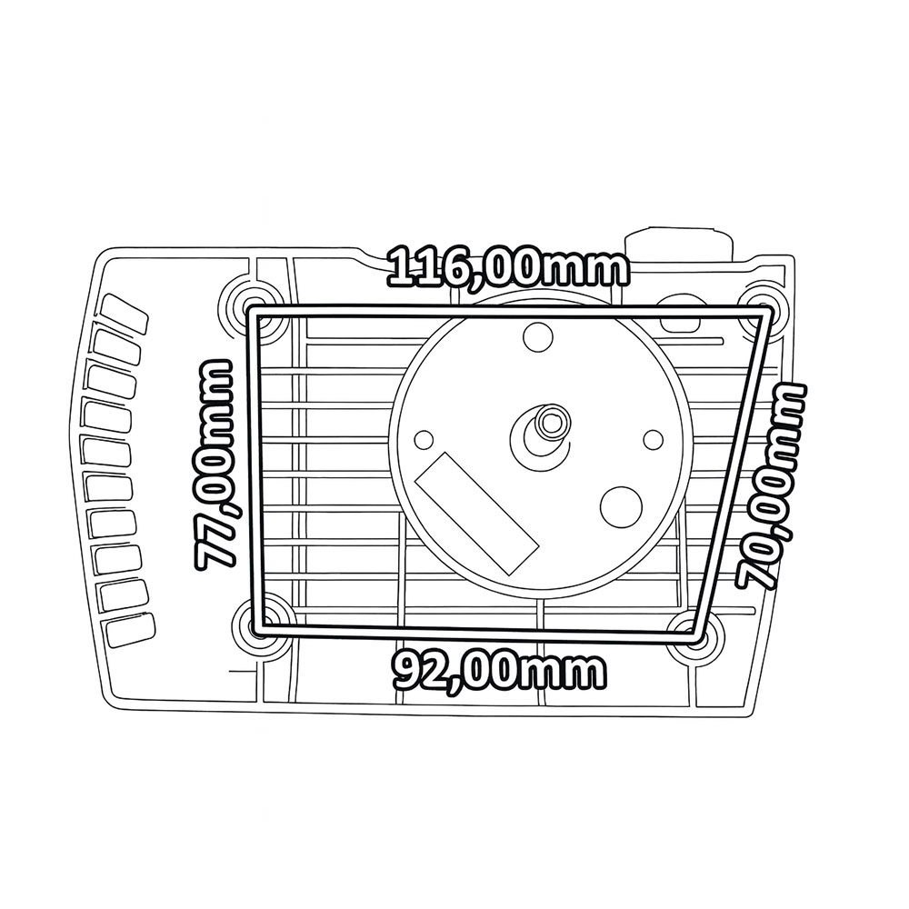 Dekla startera S 550 or STIHL