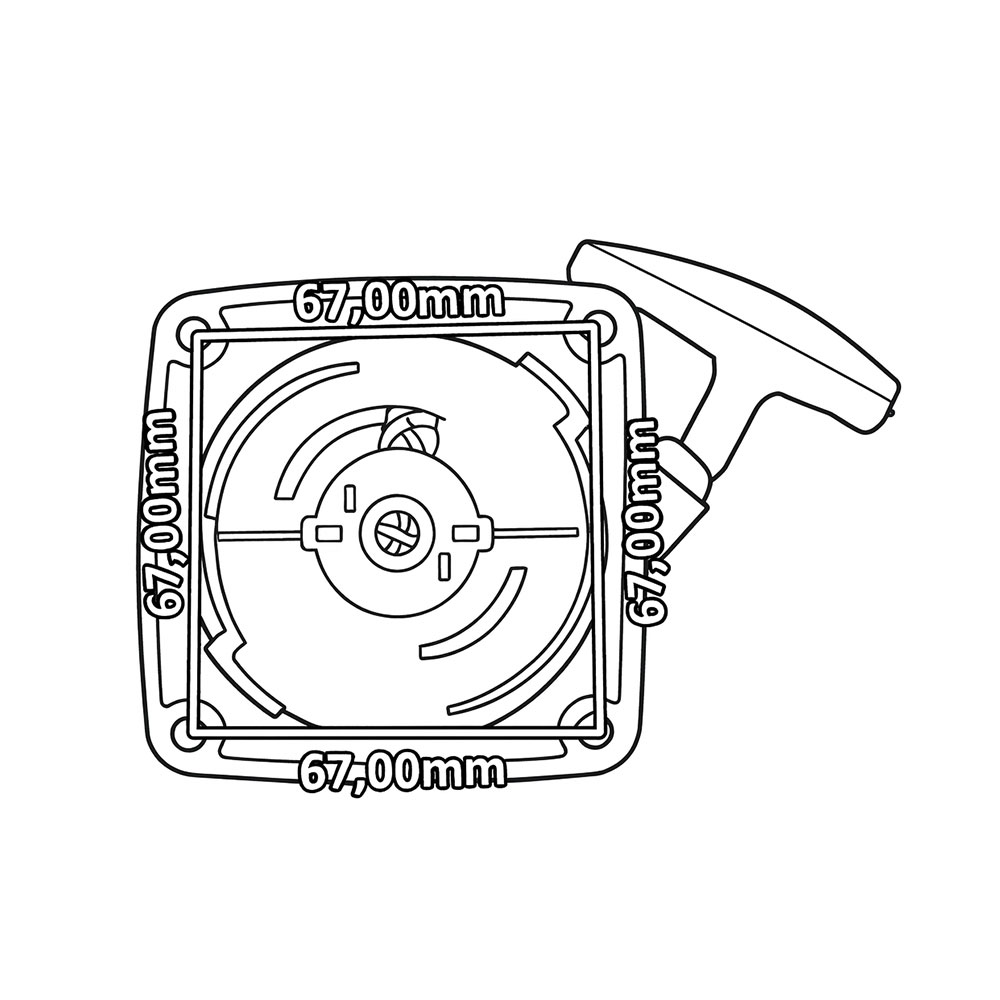 Dekla startera Kineski trimeri. Villager BC 900 1250 sa žicom - kvalitet
