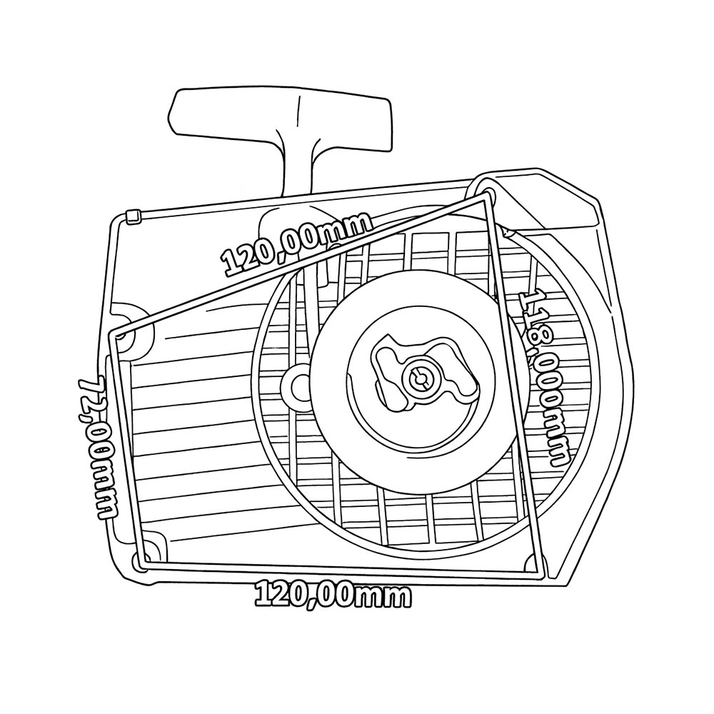 Dekla startera S 034 036 340 360 kpl THORP