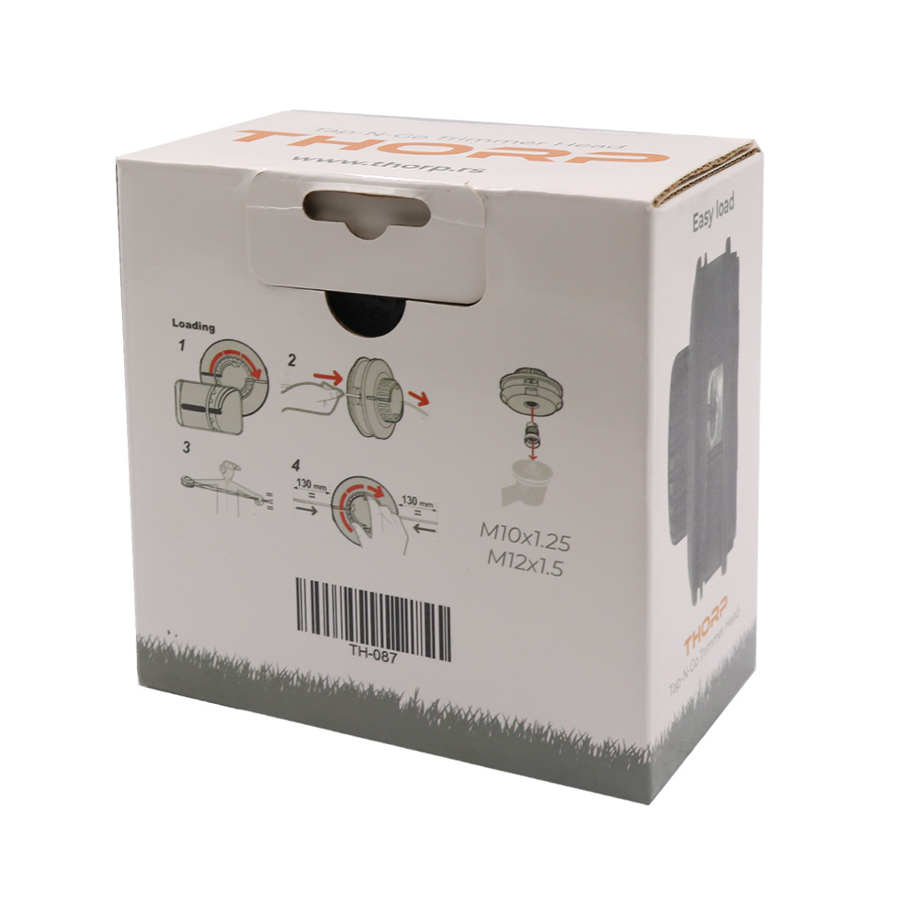 Glava trimera univerzalna sa 2 adaptera (M10x1.25LF, M12x1.5LF) THORP