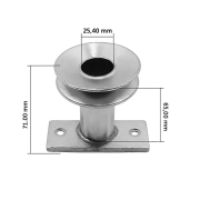 Nosač noža H JET 55 Partner 553 sa remenicom fi 25 mm