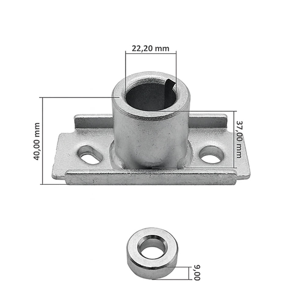 Nosač noža Villager fi 22.2 - nož sa kosom rupom