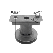 Nosač noža Villager samohodna fi 22.2 - nož sa kosom rupom