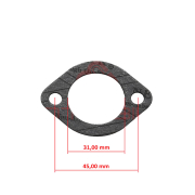 Dihtung grla karburatora B&S 14 KS 270884
