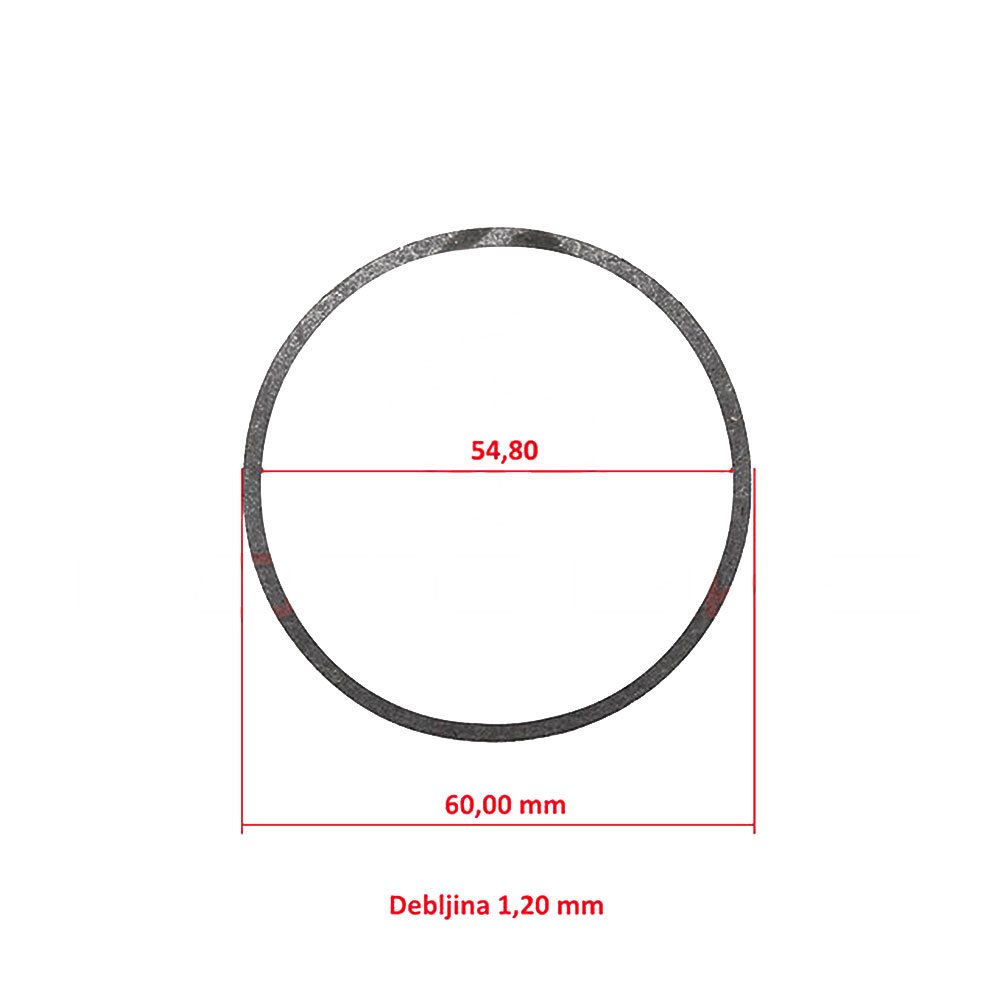 Dihtung lončeta karburatora TECUMSEH fi 60 mm