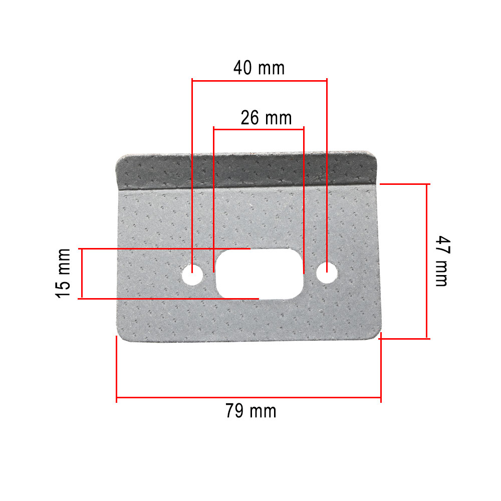 Dihtung auspuha Kineski trimeri. Villager BC 1250