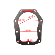 Dihtung glave B&S 10 do 12,5 KS 271866 grafitni
