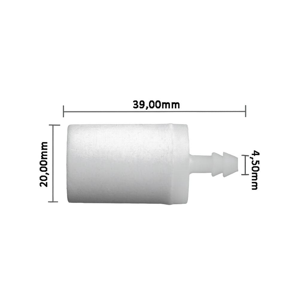 Filter goriva testere 4,5 mm beli Italy