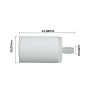 Filter goriva testere 4,0 mm beli THORP