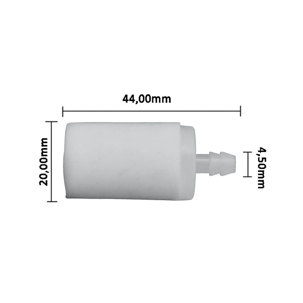 Filter goriva testere 4,5 mm beli THORP