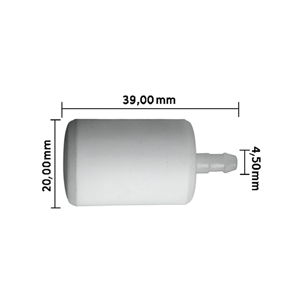 Filter goriva testere 4,5 mm kameni Italy