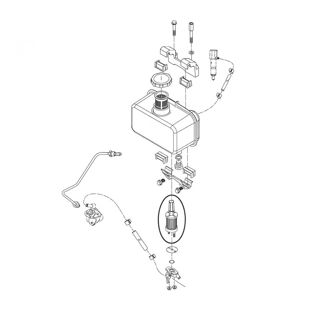 Filter goriva Kipor 178F