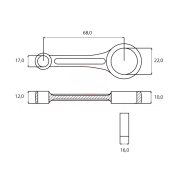 Klipnjača S 064 Ital