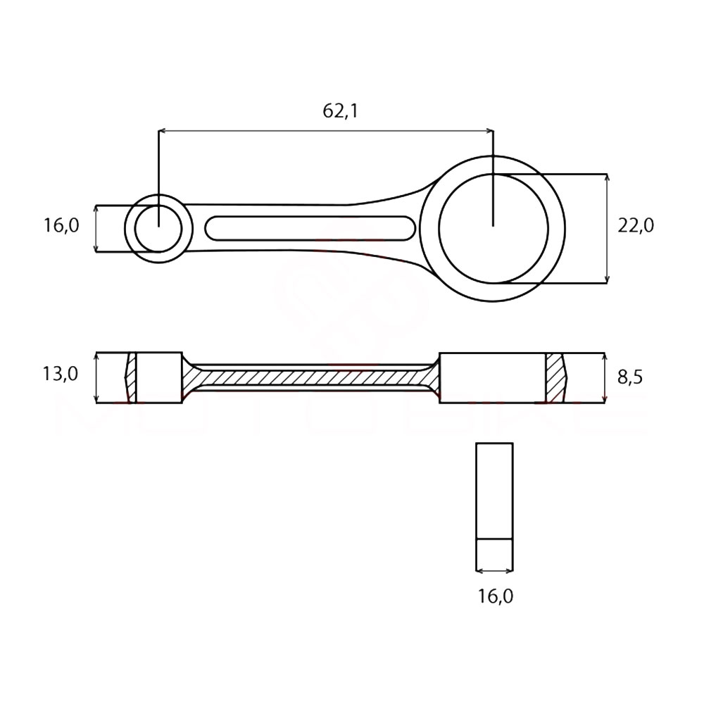 Klipnjača S 038 Ital