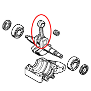 Klipnjača STIHL MS 029 039 290 310 390 Ital