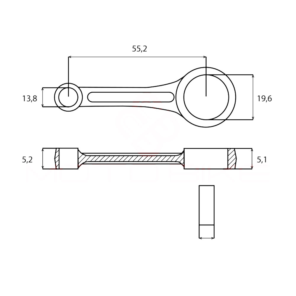 Klipnjača S 021 210 Ital