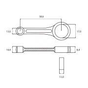 Klipnjača H 345 Ital