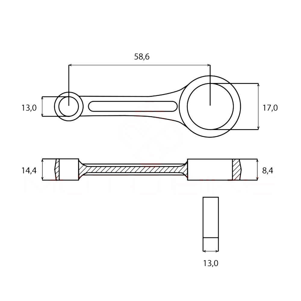 Klipnjača H 345 Ital
