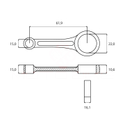 Klipnjača H 61 Ital