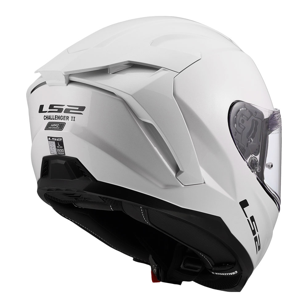 Kaciga LS2 Full Face FF817 CHALLENGER II SOLID bela XXL