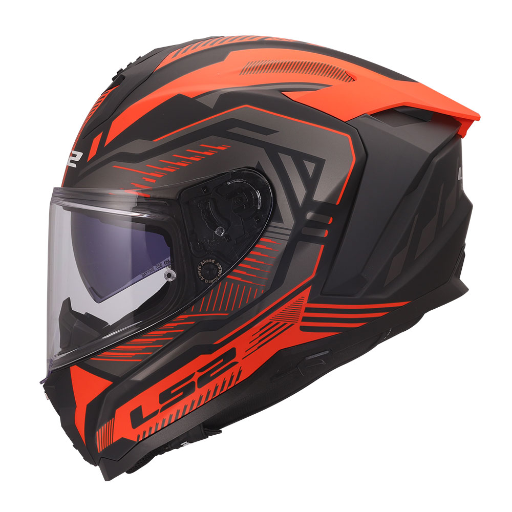 Kaciga LS2 Full Face FF817 CHALLENGER II DRAVIX crvena M