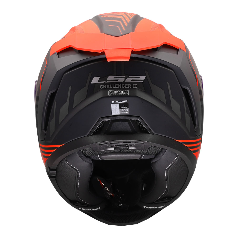 Kaciga LS2 Full Face FF817 CHALLENGER II DRAVIX crvena S